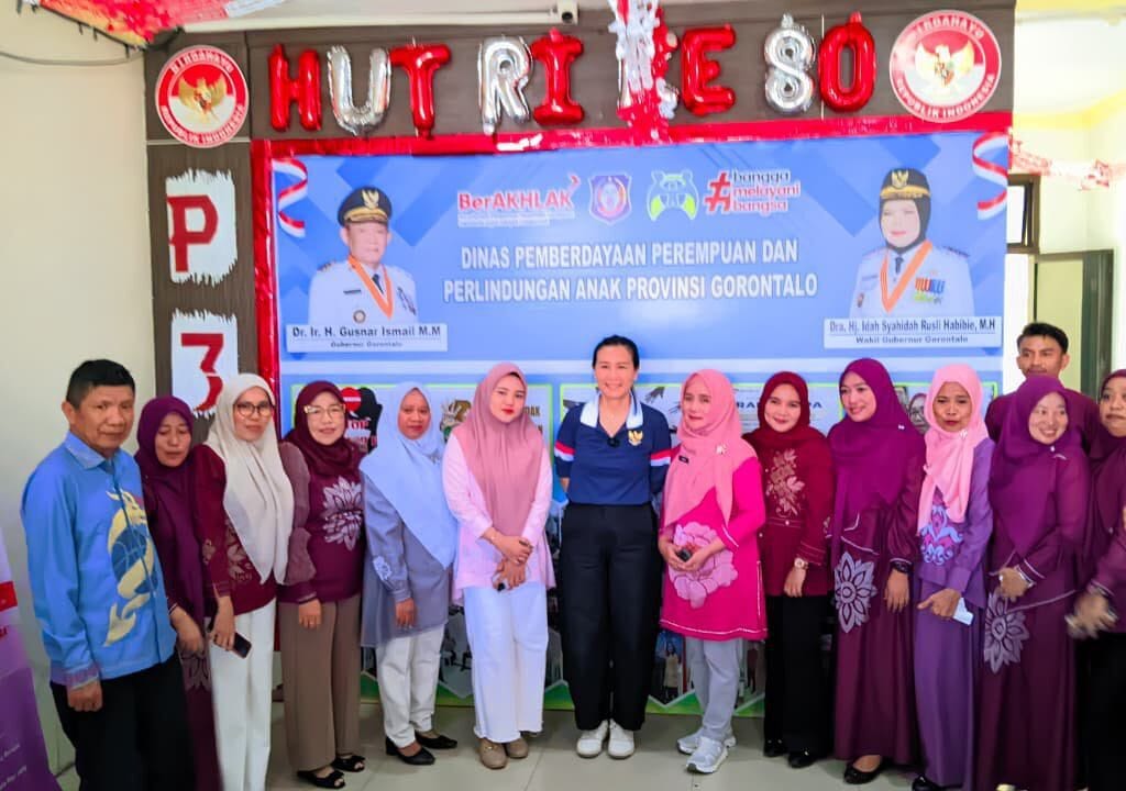 Wamen PPA Veronica Tan Tinjau Layanan dan UMKM Perempuan di Gorontalo