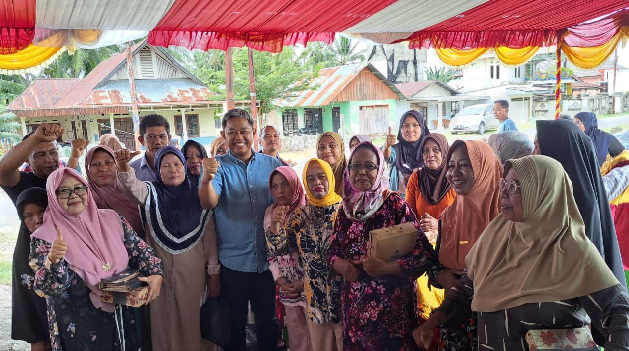 Agenda Reses, Anggota DPRD Provinsi Gorontalo, Suyuti, di Desa Tuladenggi, Kecamatan Telaga Biru,