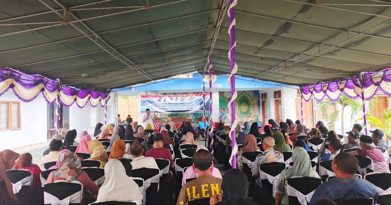 Reses Anggota DPRD Provinsi Gorontalo Dapil III, Fadli Hasan