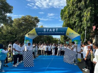 PLN Nusantara Power UP Gorontalo Peringati HUT dan HLN dengan Fun Walk, Aksi Sosial, dan Peduli Lingkungan