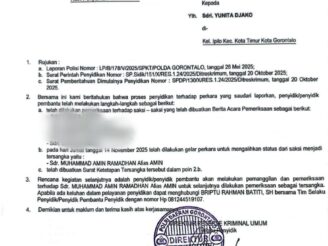 Oknum ASN Gorut MR Ditetapkan Tersangka Persetubuhan Anak di Bawah Umur
