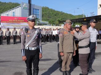 Polresta Gorontalo Kota Resmi Gelar Operasi Zebra Otanaha 2025, Fokus Tekan Pelanggaran dan Kecelakaan