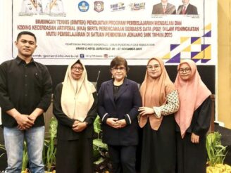 SMK Bina Mandiri Boalemo Tingkatkan Kompetensi Guru Lewat Bimtek Pembelajaran Mendalam dan Koding AI