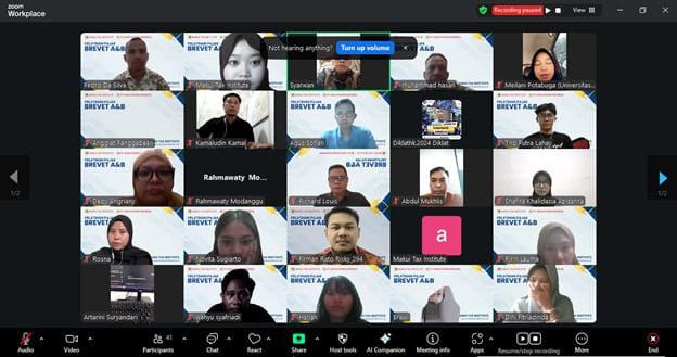 UIGU Dorong Literasi Pajak Lewat Pelatihan Brevet A & B Secara Daring