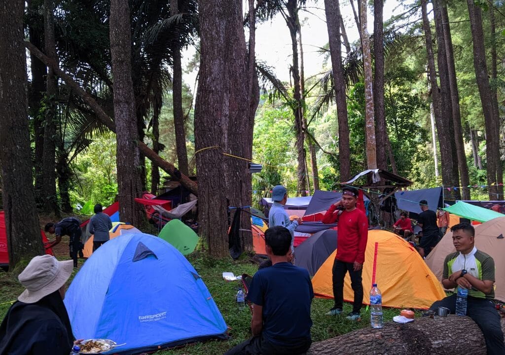 Area Camping Kawasan Hutan Pinus Dulamayo, Desa Dulamayo Selatan, Kecamatan Telaga