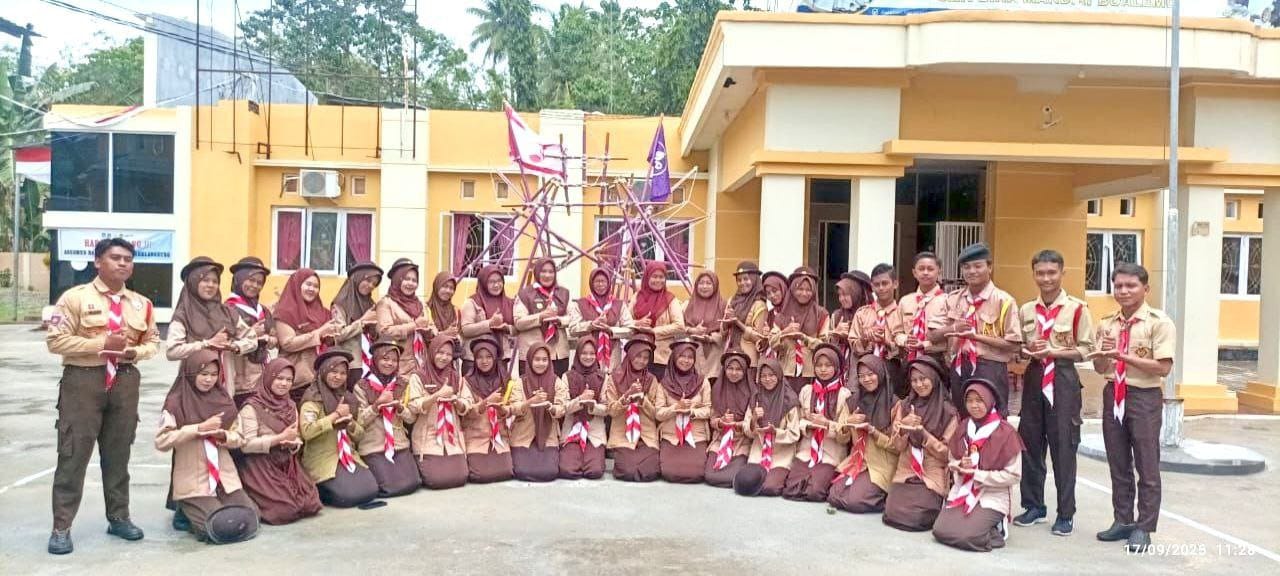 ‎Siswa SMK Bina Mandiri Boalemo siap Ikut Peran Saka Nasional 2025