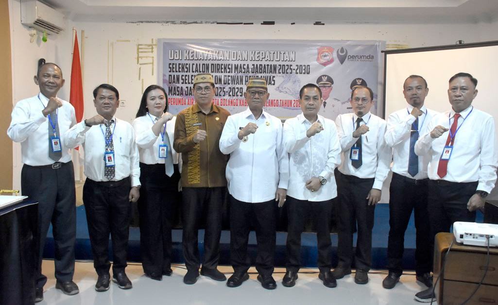Bupati Ismet Mile Resmi Membuka Uji Kelayakan dan Kepatutan calon Direksi dan Dewan Pengawas Perumda Tirta Bolango 2025–2030