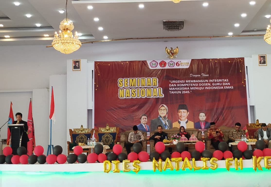 Seminar Nasional dalam rangka Dies Natalis ke-6 Universitas Pohuwato