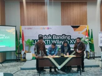 UBM Gorontalo Perkuat Jejaring Nasional, Resmi Teken MoU dengan UMY di Ajang Benchmarking LLDIKTI XVI