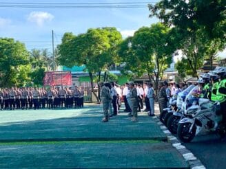 Polda Gorontalo Kerahkan 240 Personel, Operasi Zebra Otanaha 2025 Resmi Dimulai