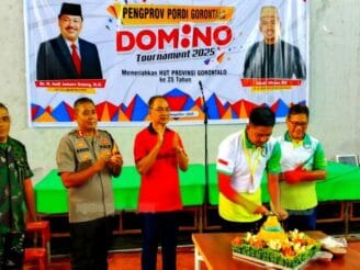 280 Peserta Ramaikan Turnamen Domino PORDI, Energi Kebersamaan di HUT ke-25 Gorontalo