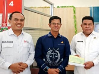 Sekda Gorontalo Apresiasi Sinergi PMI dan Kejari Salurkan Donasi Bencana