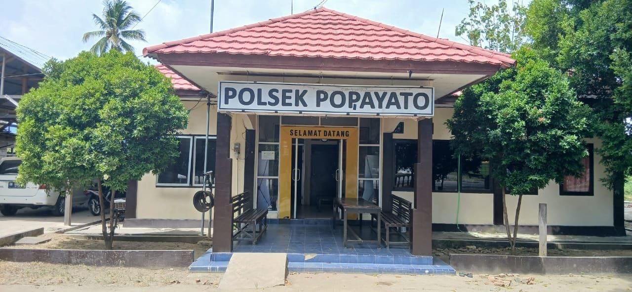 Kantor Polsek Popayato, Kabupaten Pohuwato ( Foto: Ist)