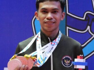 Jelki Ladada Persembahkan Tiga Medali Sepak Takraw untuk Indonesia di SEA Games Thailand