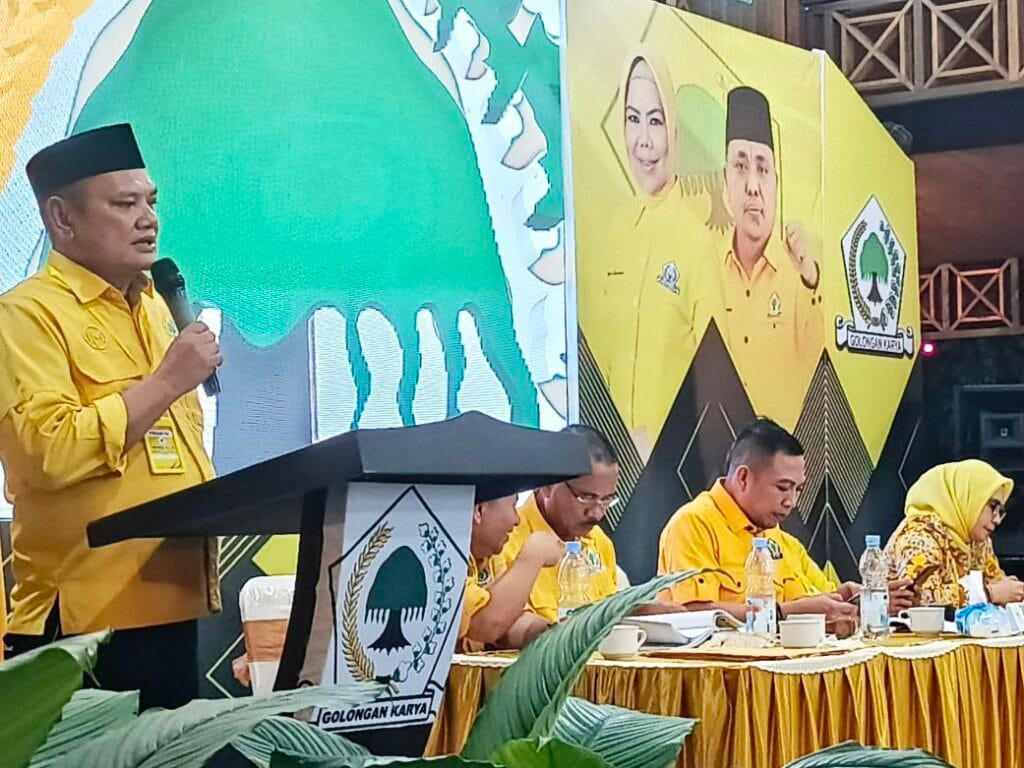 Ketua DPD II Partai Golkar Kabupaten Gorontalo 2025- 2030, Iskandar Mangopa