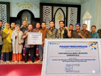 UBM Gorontalo Raih Penghargaan BPMP atas Dukungan ATS dan Inklusi
‎