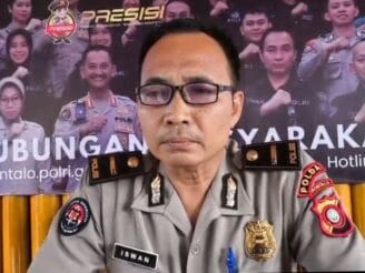 Polda Gorontalo Tahan Lima Tersangka Penganiayaan Anggota DPRD Mikson Yapanto
‎