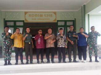 Wabup Tonny Kukuhkan Dukungan Pemkab Gorontalo pada Paripurna TMMD ke-46 TA 2025