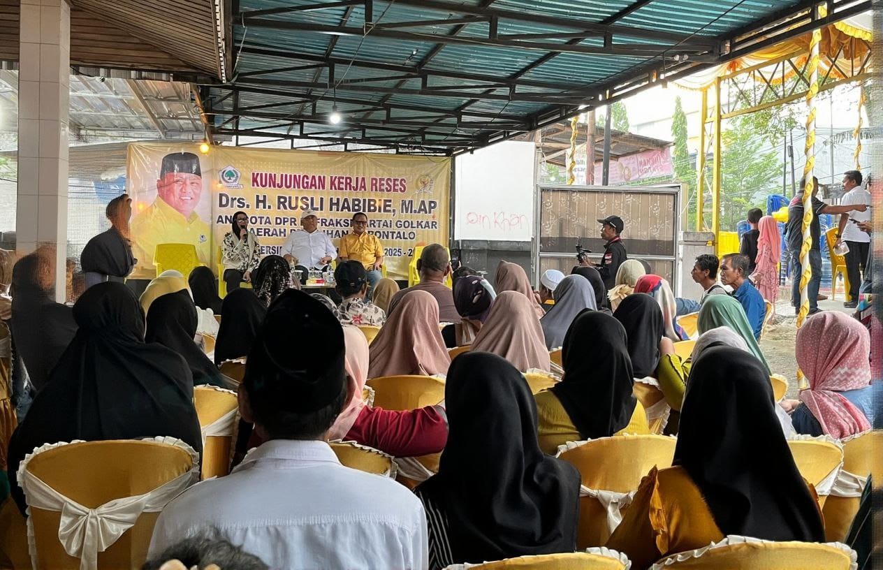 Kunjungan Kerja Reses Anggota DPR RI, Rusli Habibie di Kota Gorontalo