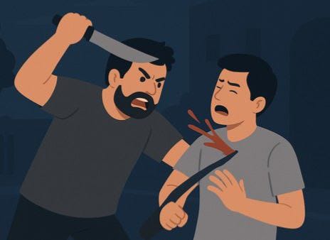 Foto: Ilustrasi Penikaman (Ist)