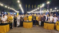 Pertemuan DPD I Dan Seluruh DPD II Partai Golkar Se Provinsi Gorontalo. Di kantor DPD II Gokar Kabupaten Gorontalo