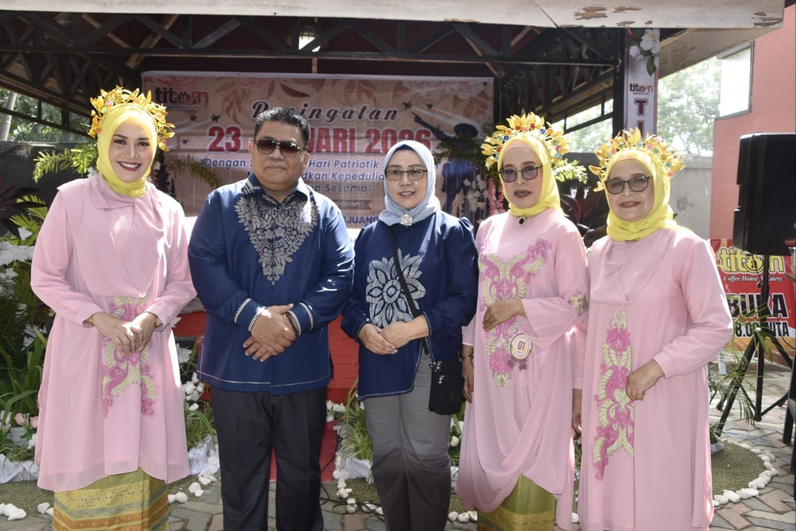Sekda Gorontalo, Sugondo Makmur Bersama Titan Community (Tati Isnan Nani)