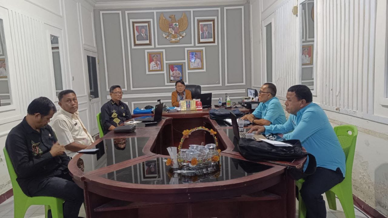 Rapat koordinasi Disdukcapil bersama Inspektorat dan Dinas PMD