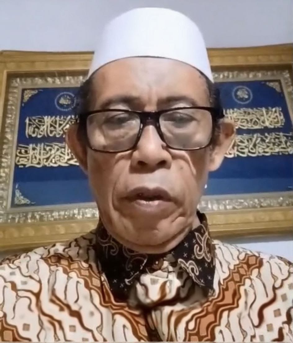 Ketua Umum Majelis Ulama Indonesia (MUI) Kota Gorontalo, K. Haji Abdul Nuin Ma’aluto.