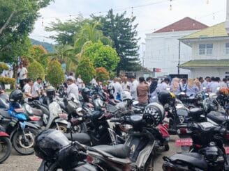 Apel Kendaraan Dinas, Wali Kota Gorontalo Wajibkan Pembayaran Parkir Berlangganan