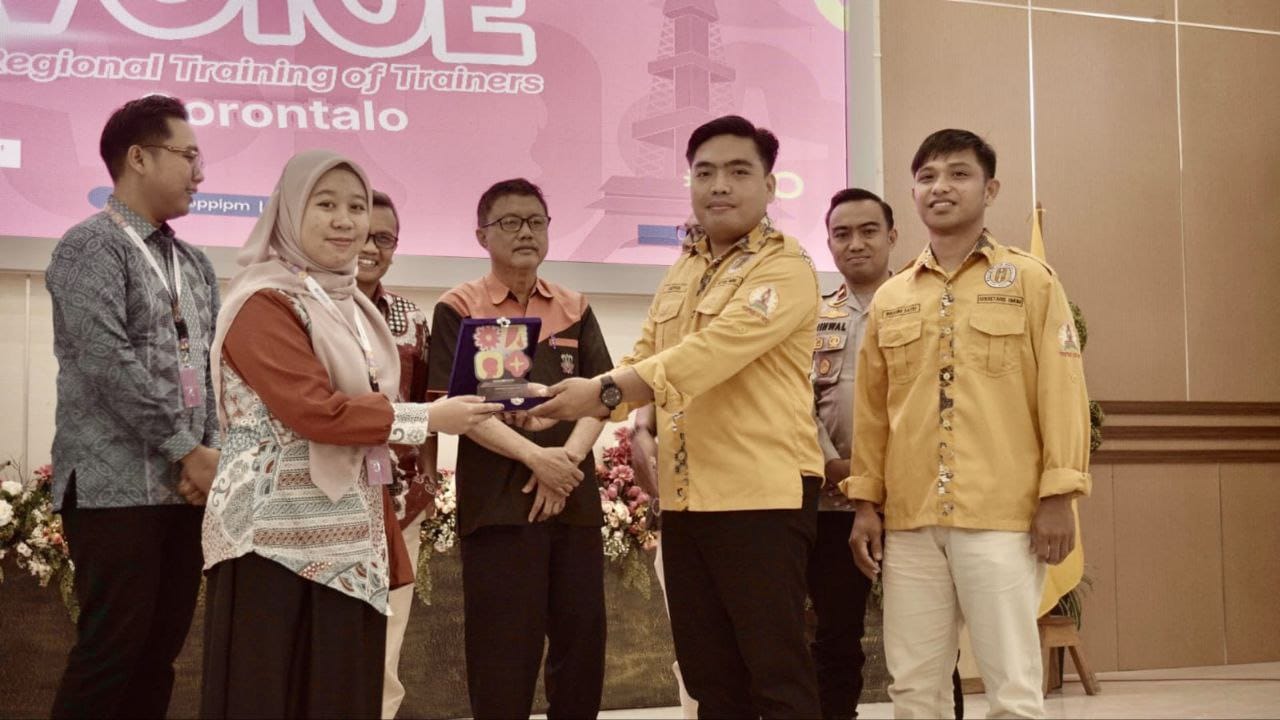 Pelaksanaan VOICE (Voicing Our Identity, Courage, and Empowerment) – Regional Training of Trainers (ToT) 2026 yang berlangsung pada 24–27 Januari 2026 di BPMP Provinsi Gorontalo.