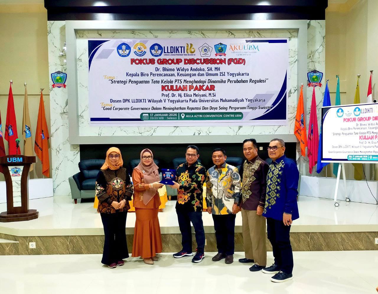 Focus Group Discussion (FGD) bertema “Strategi Penguatan Tata Kelola Perguruan Tinggi Swasta Menghadapi Dinamika Perubahan Regulasi”