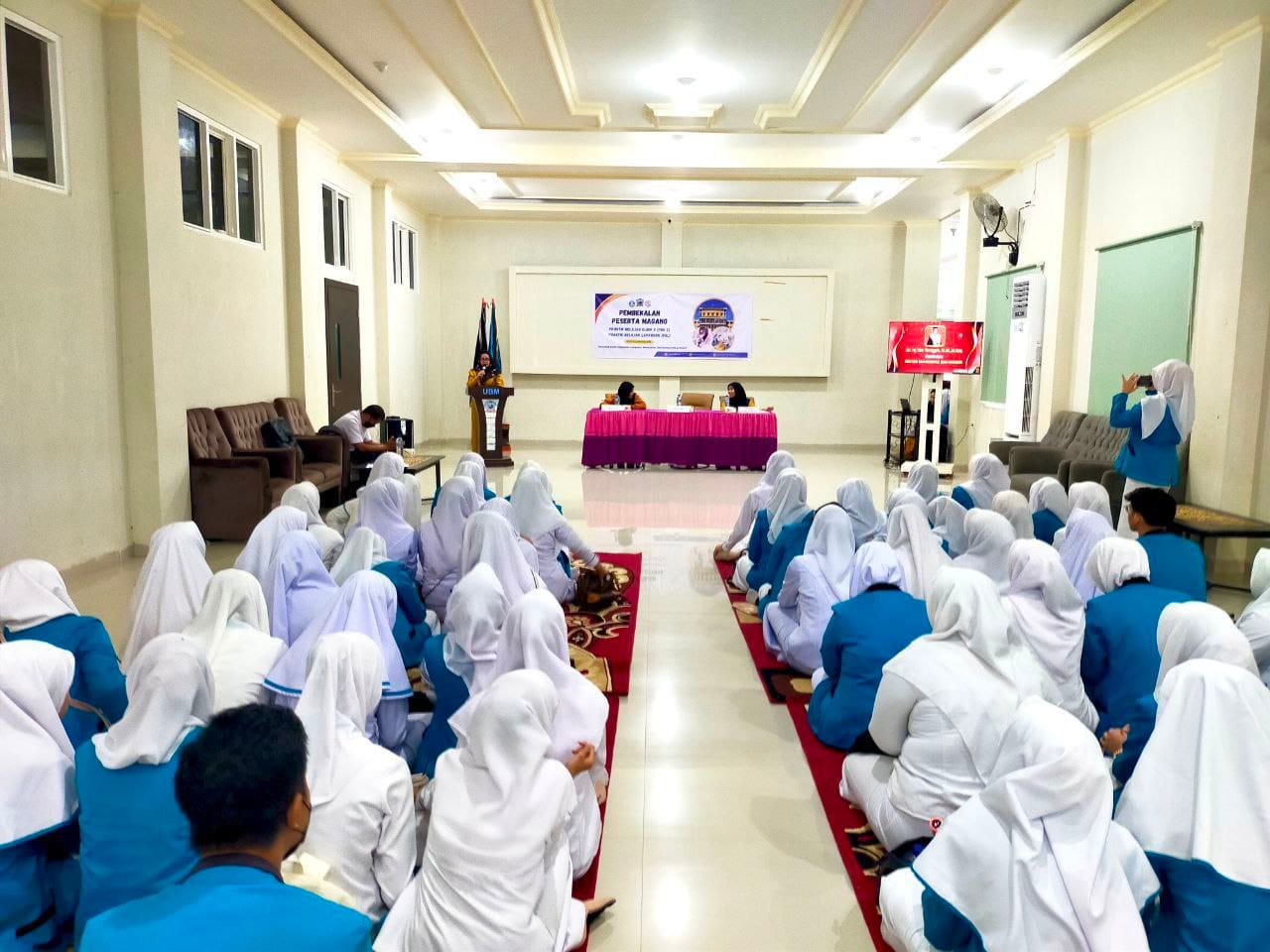 kegiatan Pembekalan Praktik Belajar Klinik (PBK) II dan Praktik Kerja Lapangan (PKL) bagi mahasiswa