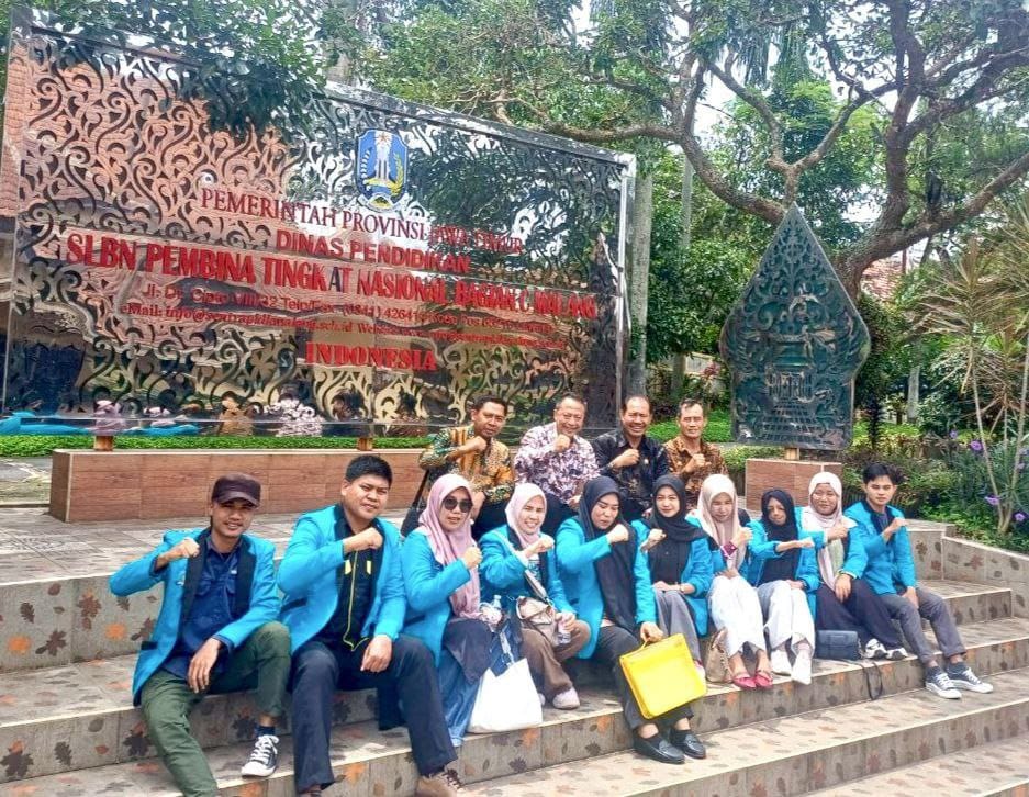 Mahasiswa FIPB -UBMG mengikuti kegiatan Studi Kepakaran di Sekolah Luar Biasa Negeri (SLBN) Bedali Lawang, Kabupaten Malang, Jawa Timur, Kamis (22/1/2026).