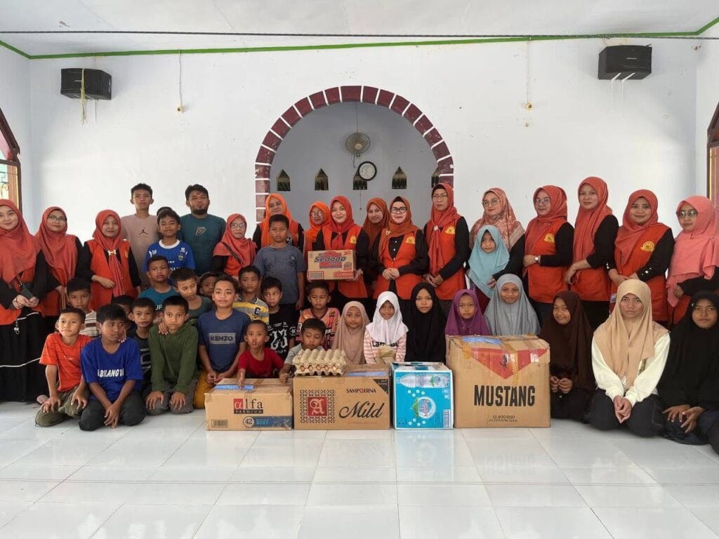 FPPBM Gorontalo menggelar kegiatan sosial berupa anjangsana ke panti asuhan