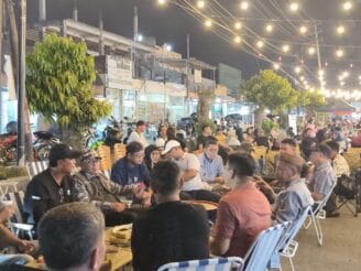 Bupati Sofyan Puhi Dorong UMKM Bangkit Lewat Street Food Teras Telaga