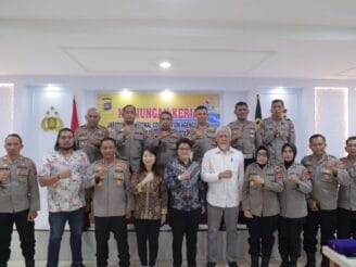 Polresta Gorontalo Kota Perkuat Profesionalisme Lewat Kunjungan Strategis JICA