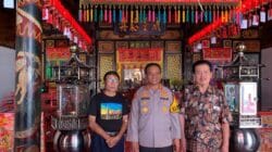Kapolresta Gorontalo Kota Cek Pengamanan Imlek di Klenteng Tulus Harapan Kita