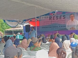 Reses di Ipilo, Erwin Ismail Serap‎Aspirasi Soal UMKM, Jalan Tribrata hingga Bantuan Hukum