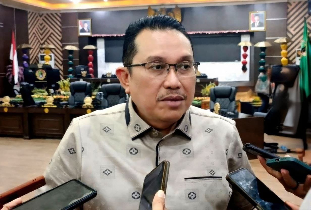 Ketua Fraksi Partai Golkar DPRD Kota Gorontalo, Totok Bachtiar.