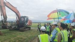 Gubernur Gorontalo, Forkopimda dan jajaran otoritas bandara pada pelaksanaan Groundbreaking Pelebaran Apron dan Taxiway.