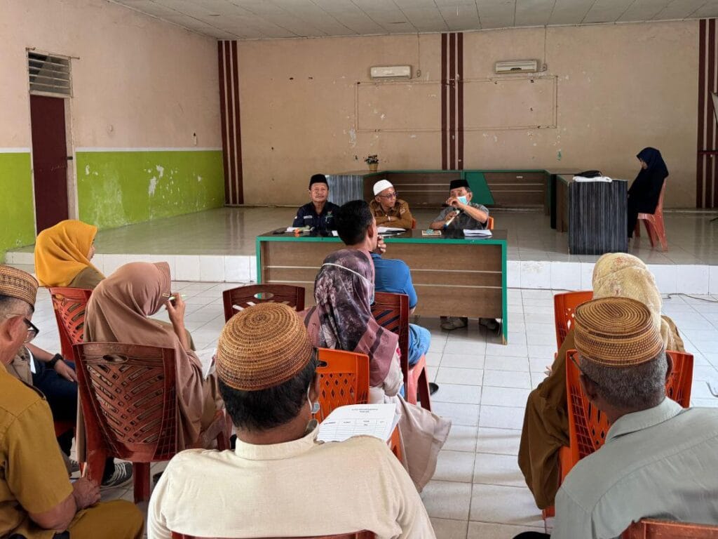 Baznas Kabupaten Gorontalo Sosialisasikan Ketetapan Zakat Fitrah Rp40 Ribu di Tibawa dan Batudaa Pantai