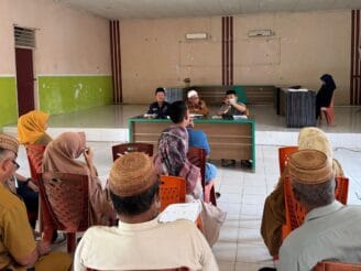 Baznas Kabupaten Gorontalo Sosialisasikan Ketetapan Zakat Fitrah Rp40 Ribu di Tibawa dan Batudaa Pantai
