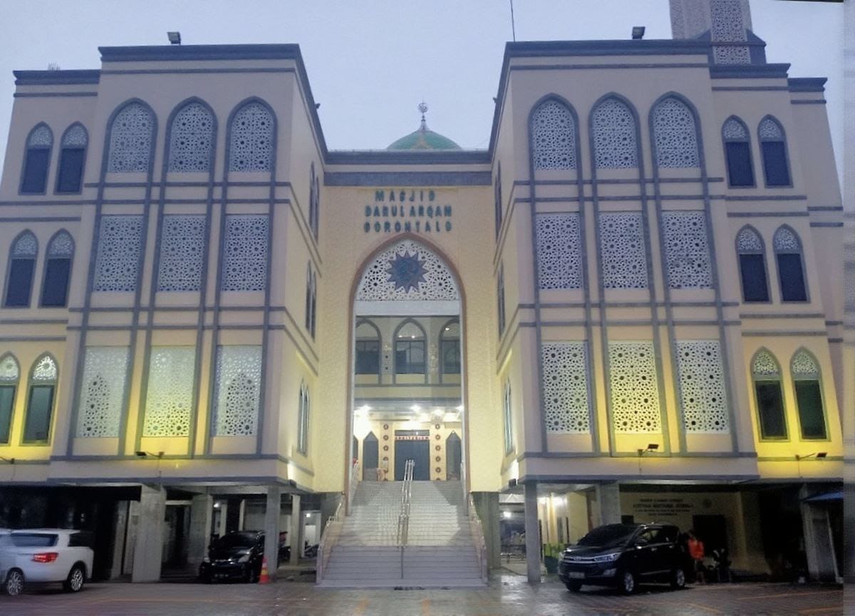 Masjid Darul Arqam Kota Gorontalo. (Foto: Ist)