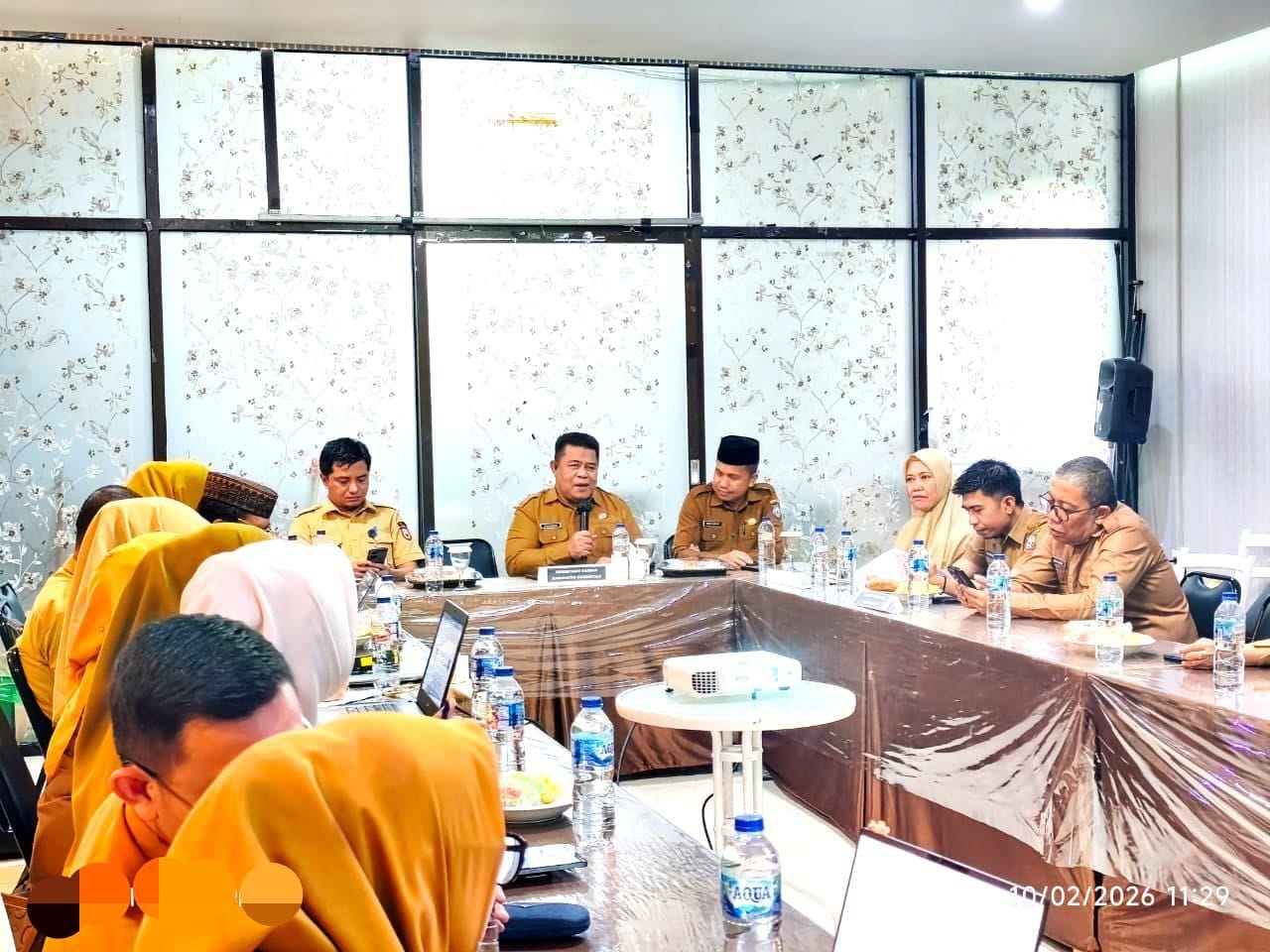 Perjanjian Kerja Sama (PKS) dibidang manajemen sumber daya manusia (SDM) aparatur. Selasa (10/2/2026).