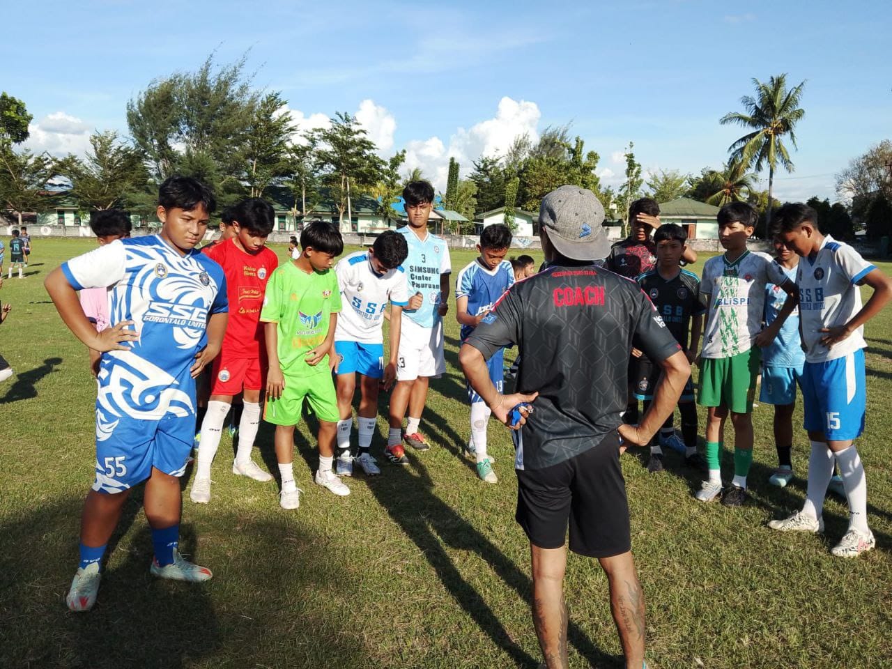Gorontalo United (GU) pada Turnamen sepak bola Walikota Cup.