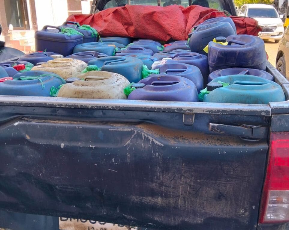 ‎Mobil BUMDes Terseret Kasus Solar Ilegal untuk PETI, Polres Pohuwato Periksa Empat Orang