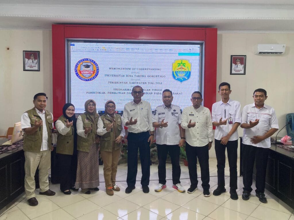 UNBITA dan Pemda Toli-Toli Teken MoU, Penguatan SDM dan Kebijakan Berbasis Riset Jadi Prioritas