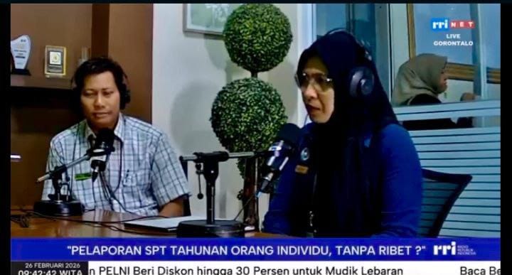 Dosen UBMG Edukasi Pelaporan SPT via Coretax di Dialog Pagi RRI Gorontalo
‎