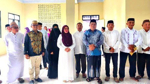 Sekretaris Daerah Kabupaten Gorontalo, Sugondo Makmur, meresmikan Pondok Pesantren (Ponpes) Al Fairuz di Desa Pantungo, Minggu (22/02/2026).
