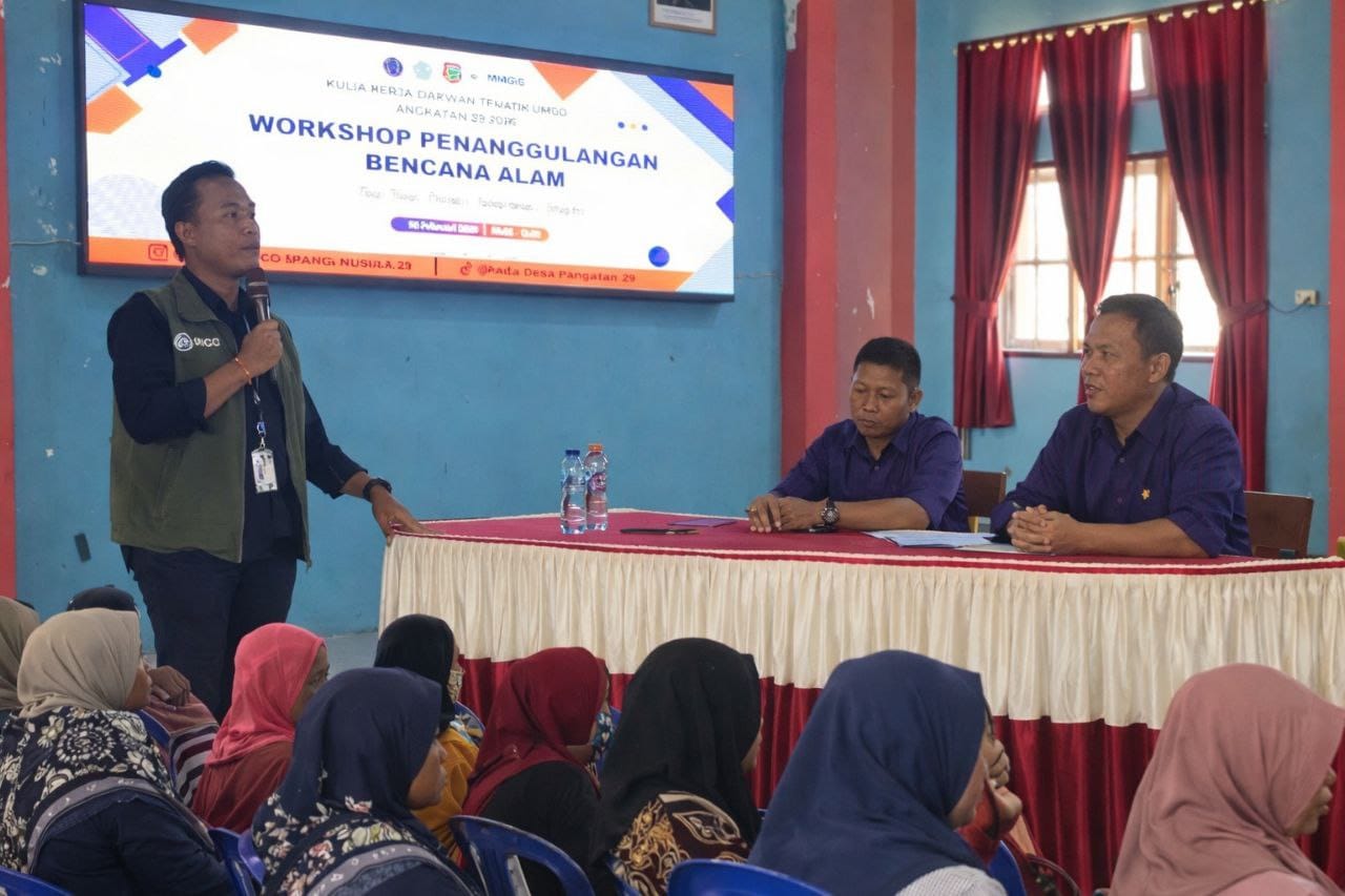Workshop Penanggulangan Bencana Alam di Desa Pangadaa, Kecamatan Dungaliyo, Kabupaten Gorontalo, Kamis (5/2/2026
